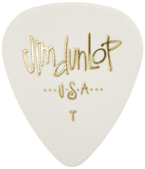 Dunlop 483P#01 White Classic - Thin