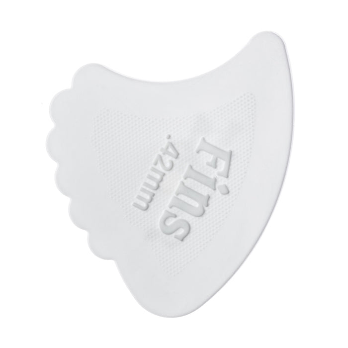 Dunlop 444R.42 Nylon Fin White .42mm