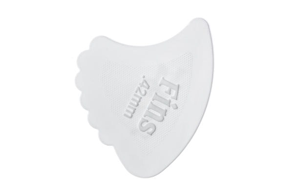 Dunlop 444R.42 Nylon Fin White .42mm