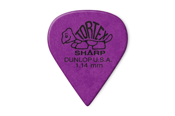 Dunlop 412P1.14 Tortex Sharp Purple