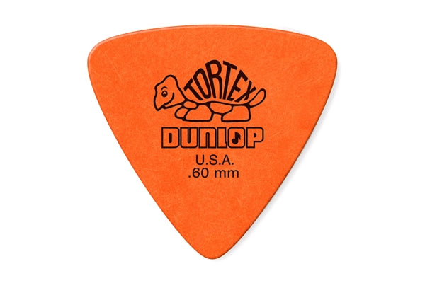 Dunlop 431R Tortex Trianlge Orange .60