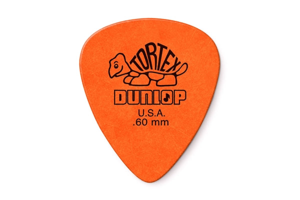 Dunlop 418R Tortex Standard Orange .60