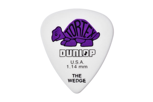 Dunlop 424R Tortex Wedge Purple 1.14