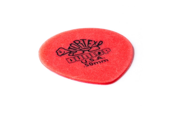 Dunlop 413R Tortex Tear Drop Red .50