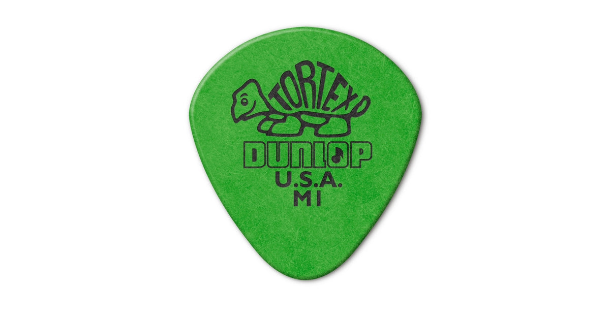 Dunlop 472R Tortex Jazz Green M1