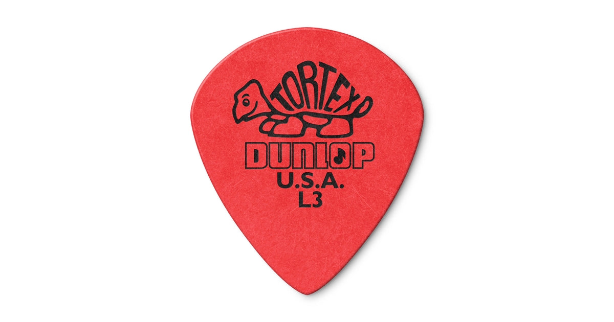 Dunlop 472R Tortex Jazz Red L3