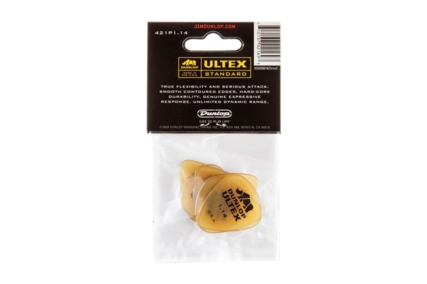 Dunlop 421P1.14 Ultex Standard 1.14mm Player's Pack/6