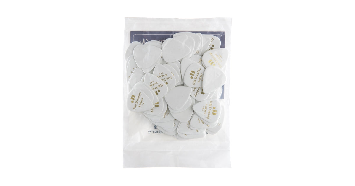 Dunlop 483R#01 White Classic - Extra Heavy