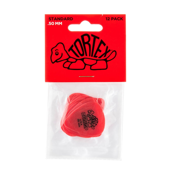 Dunlop 418P Tortex Standard Red .50