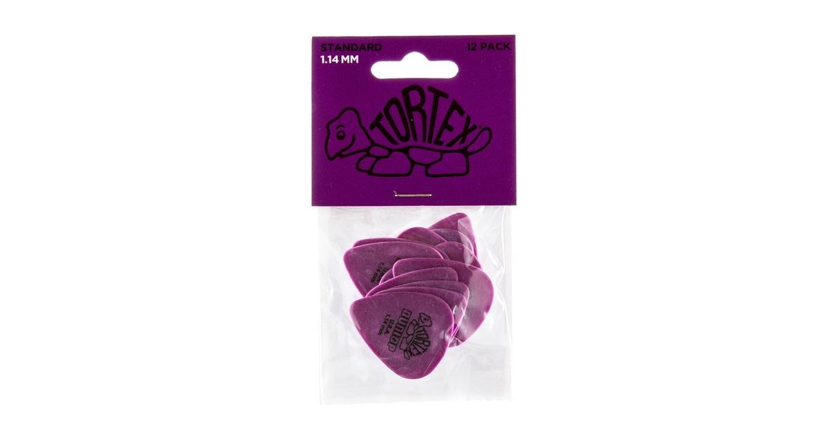 Dunlop 418P Tortex Standard Purple 1.14