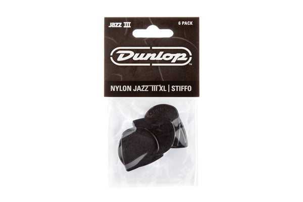 Dunlop 47PXLS Nylon Jazz III XL, Black Stiffo