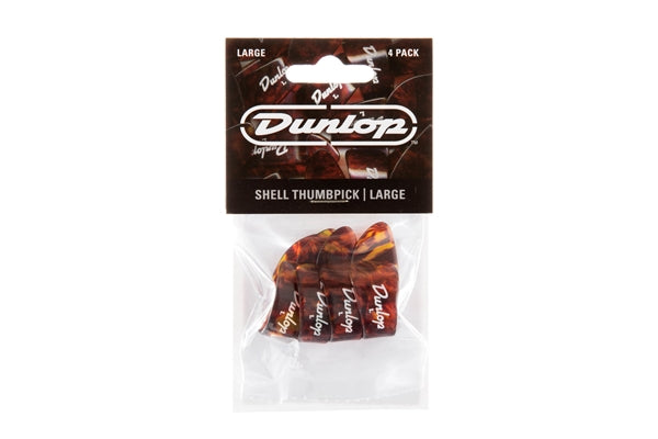 Dunlop 9023P THUMB LARGE - PLAYER'S PACK 4 PLETTRI