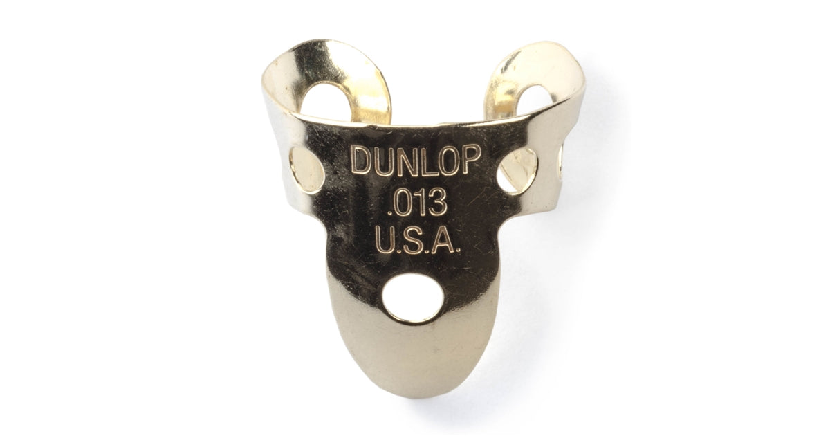 Dunlop 37R BRASS FINGER .013 - TUBO 20 PLETTRI