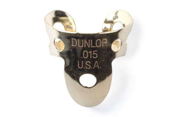 Dunlop 37R BRASS FINGER .015 - TUBO 20 PLETTRI