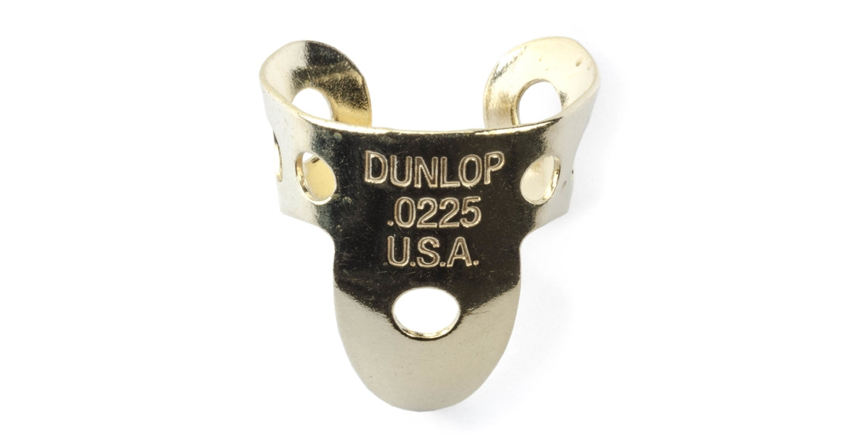 Dunlop 37R BRASS FINGER .0225 - TUBO 20 PLETTRI