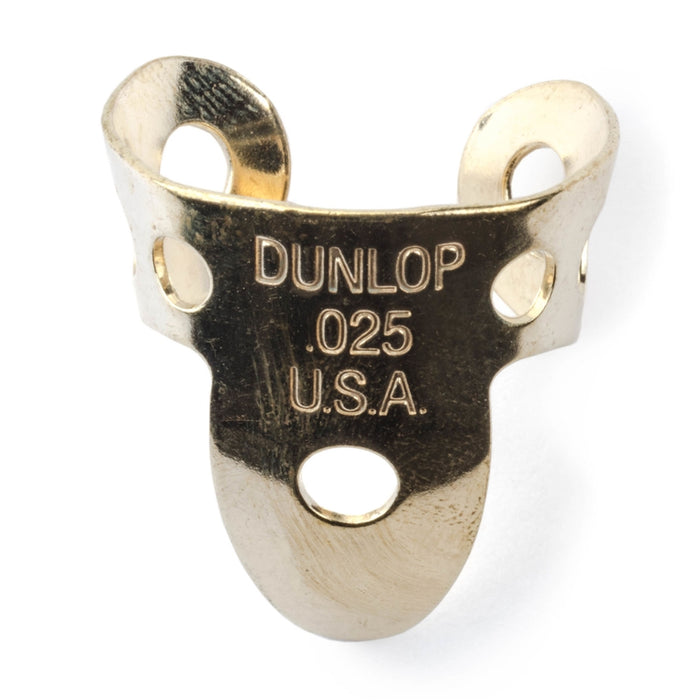 Dunlop 37R BRASS FINGER .025 - TUBO 20 PLETTRI