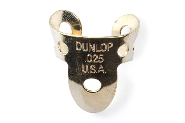 Dunlop 37R BRASS FINGER .025 - TUBO 20 PLETTRI