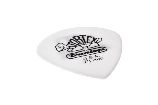 Dunlop 478R.73 Tortex White Jazz III, .73mm