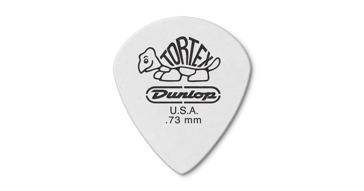 Dunlop 478R.73 Tortex White Jazz III, .73mm