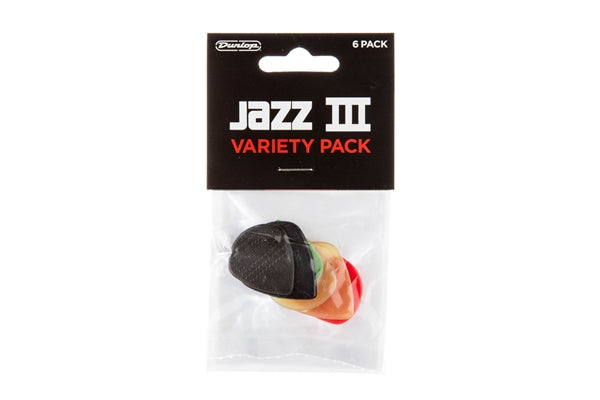 Dunlop PVP103 Assortimento JAZZ III (busta da 6 plettri)