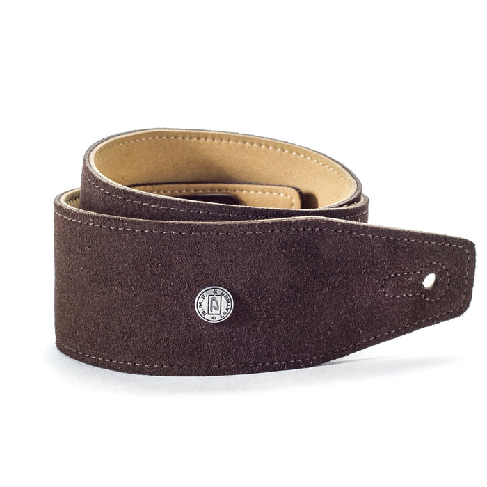 Dunlop BMF-S02 STRAP SUEDE MAHOGNY