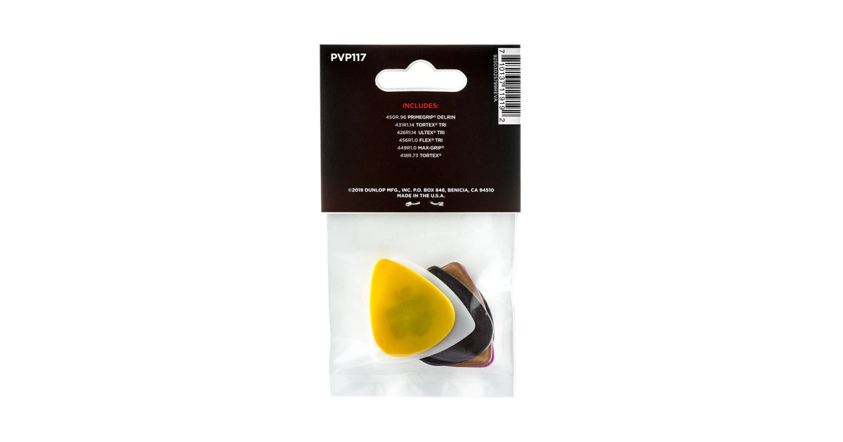 Dunlop PVP117 Bass Variety Pack Pack/6