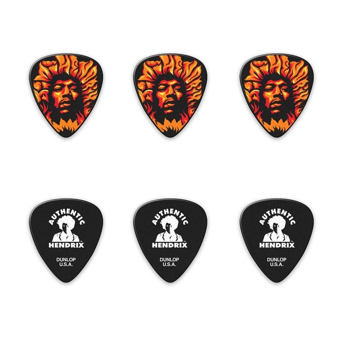 Dunlop JH-PT14H Hendrix Voodoo Fire Pick Tin