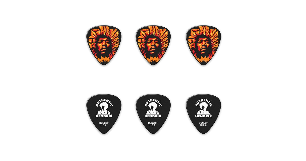 Dunlop JH-PT14H Hendrix Voodoo Fire Pick Tin