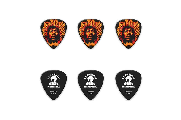 Dunlop JH-PT14H Hendrix Voodoo Fire Pick Tin