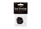 Dunlop 485P-03TH Celluloid Teardrop, Black Thin Player's Pack/12