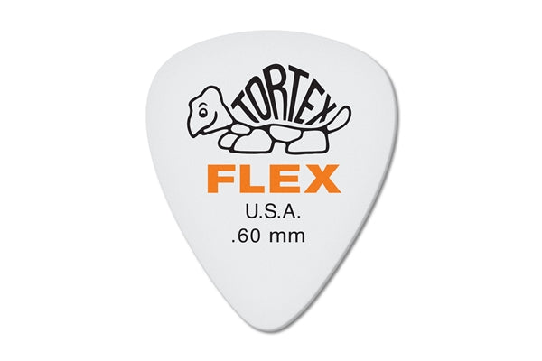 Dunlop 428P.60 Tortex Flex Standard .60 mm Pack/12