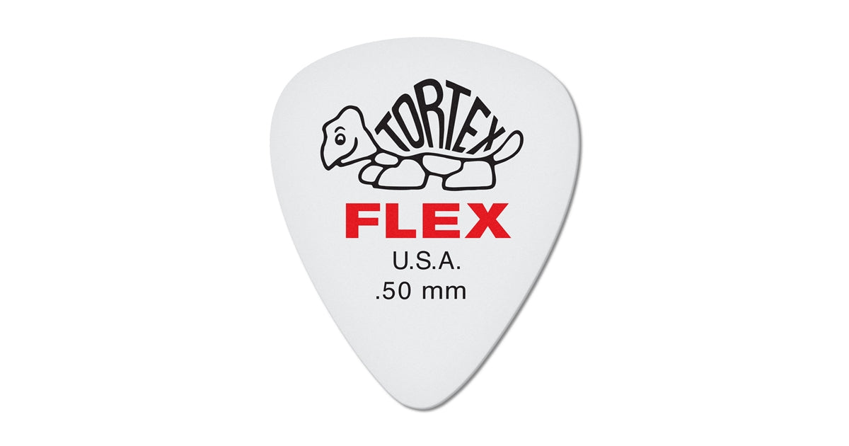 Dunlop 428R.50 Tortex Flex Standard .50 mm Bag/72