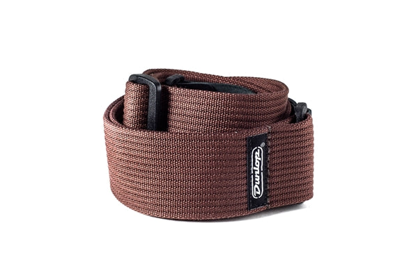 Dunlop D27-01BR STRAP RIBBED COTTON CHOCOLATE