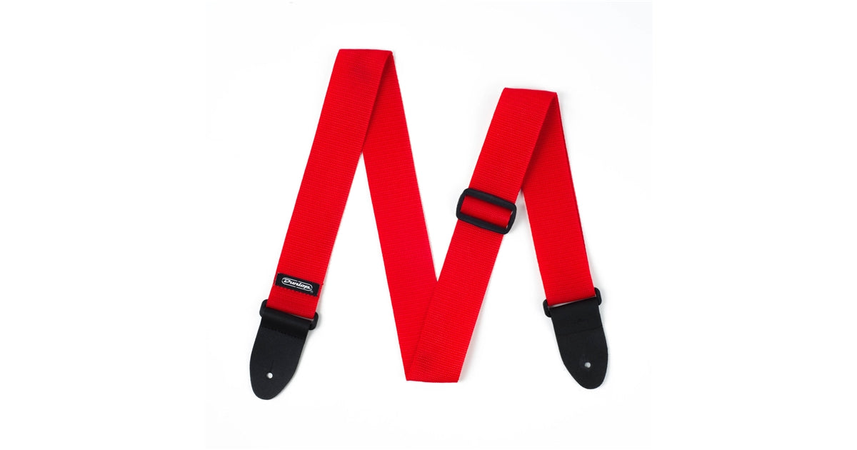 Dunlop D07-01RD DUNLOP POLY STRAP RED