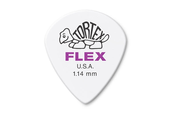 Dunlop 468R1.14 Tortex Flex Jazz III 1.14mm bag/72