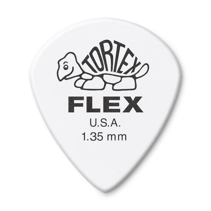 Dunlop 468R1.35 Tortex Flex Jazz III 1.35mm bag/72