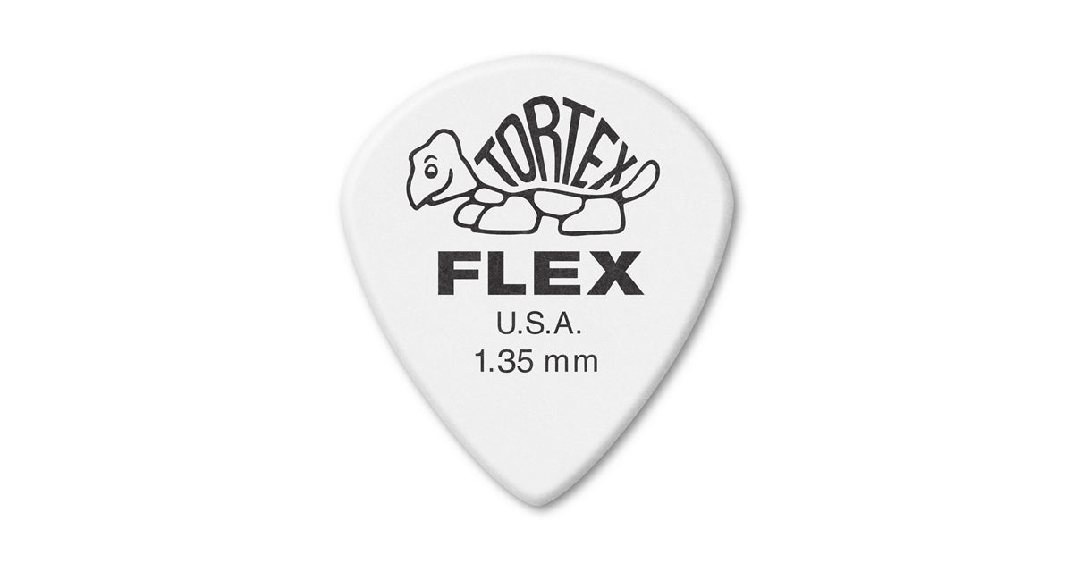 Dunlop 466R135 Tortex Flex Jazz III XL 1.35 mm Bag/72