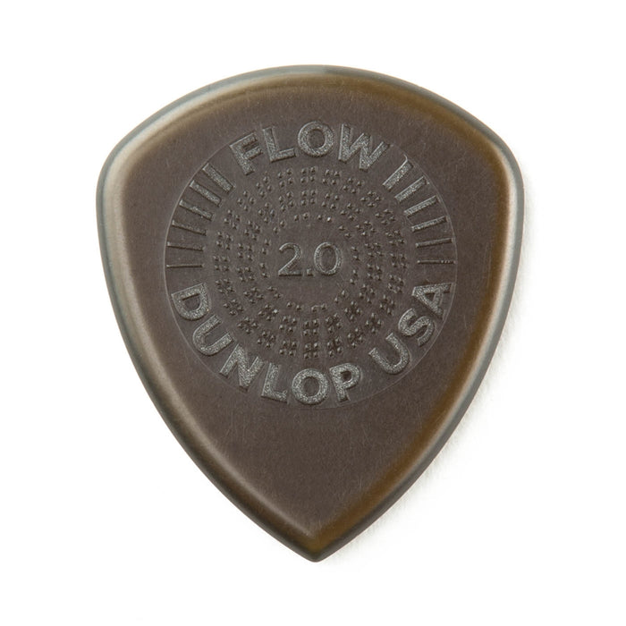 Dunlop 549P200 Flow Standard Grip 2.0 mm Player's Pack/6