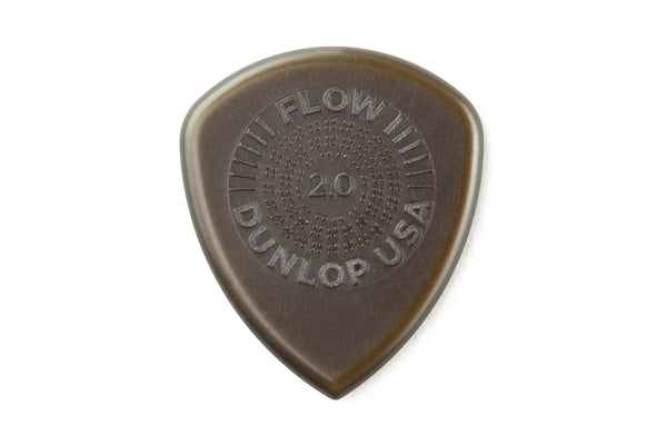 Dunlop 549P200 Flow Standard Grip 2.0 mm Player's Pack/6