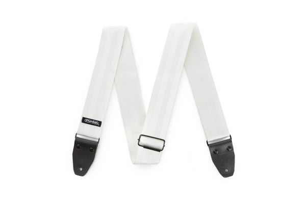 Dunlop DST7001WH Tracolla Seatbelt Deluxe Bianco