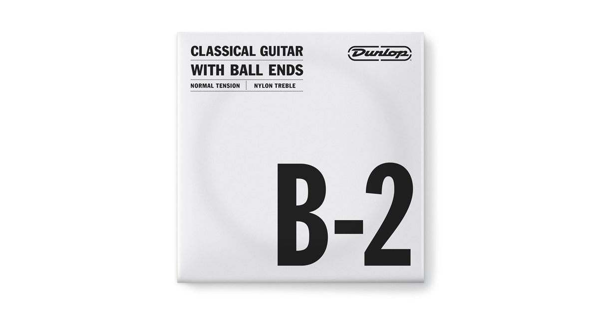 Dunlop DCY02BNB Corda Singola Nylon 02 Liscia Tensione Normale