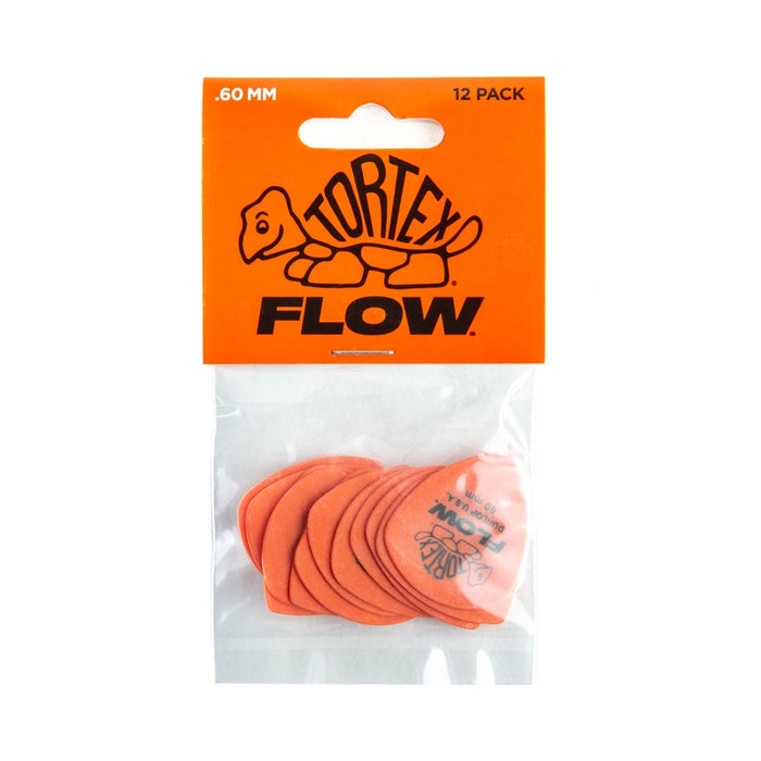 Dunlop 558P060 Tortex Flow Standard .60 mm Player's Pack/12