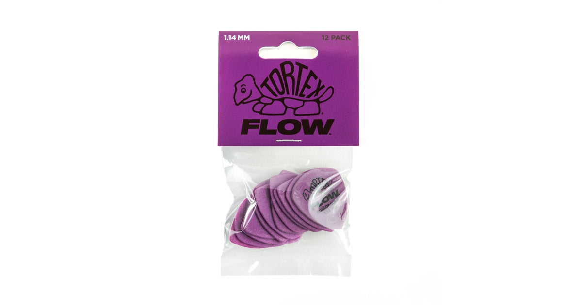 Dunlop 558P114 Tortex Flow Standard 1.14 mm Player's Pack/12