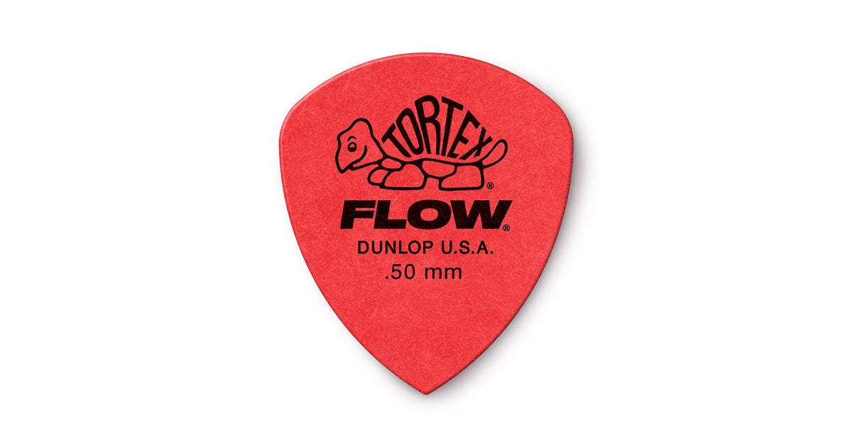 Dunlop 558R050 Tortex Flow Standard .50 mm Bag/72