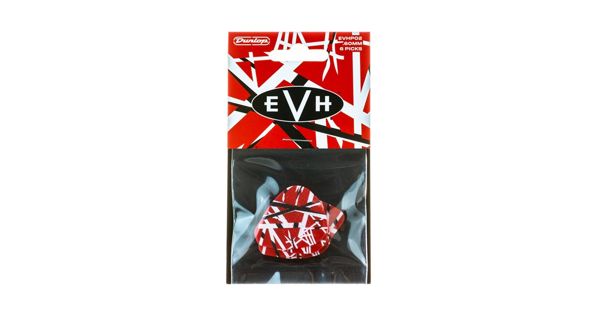 Dunlop EVHP02 EVH Frankenstein Max Grip 0.60 mm Pack/6