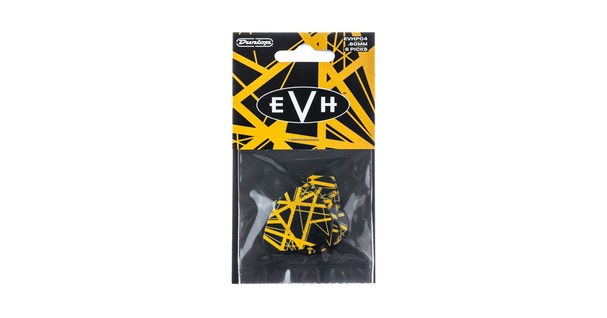 Dunlop EVHP04 EVH VHII Max Grip 0.60 mm Pack/6