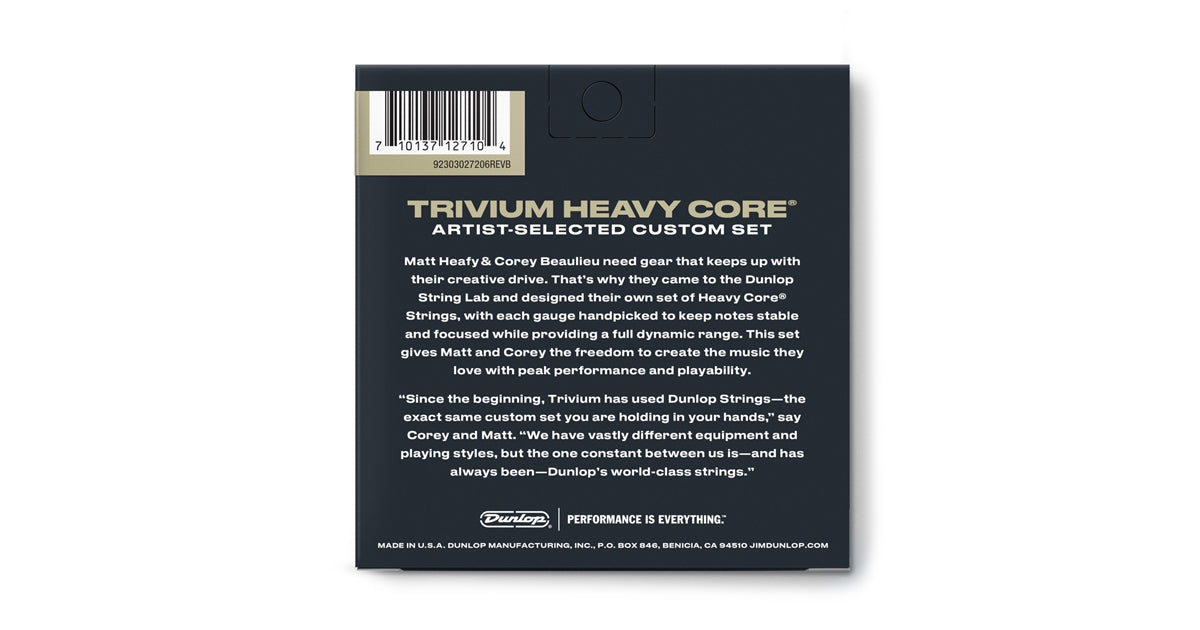 Dunlop TVMN1052 Trivium Heavy Core