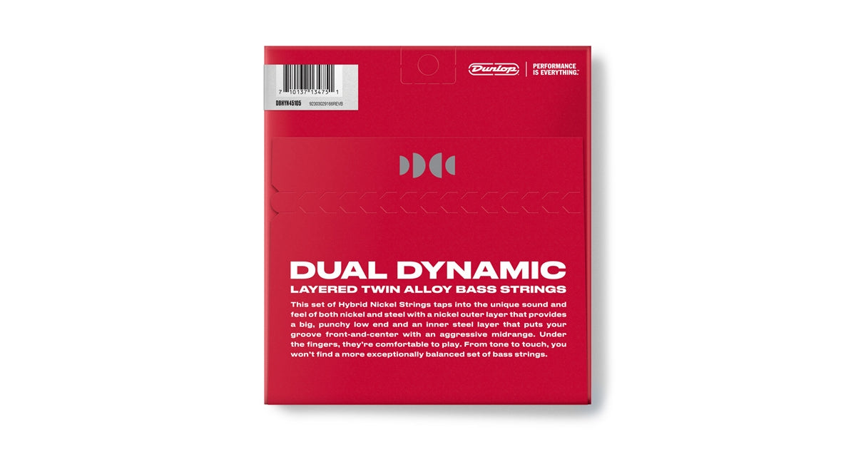 Dunlop DBHYN45105 Dual Dynamic Hybrid Nickel Set/4