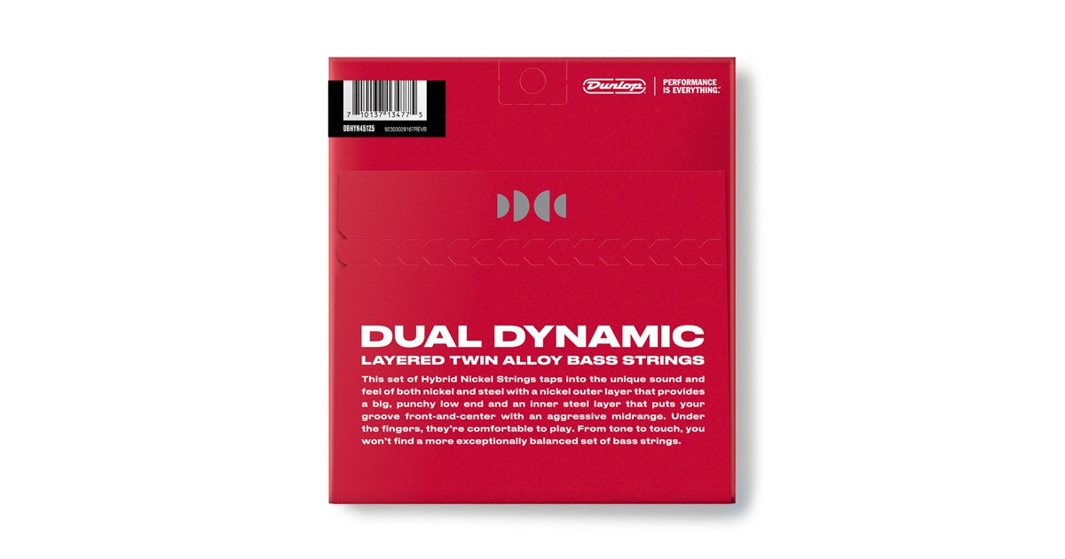 Dunlop DBHYN45125 Dual Dynamic Hybrid Nickel Set/5