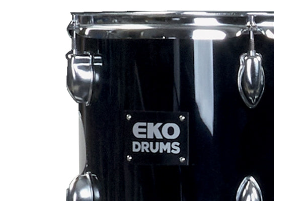 Eko Drums ED-200 Drum kit Black - 5 pezzi